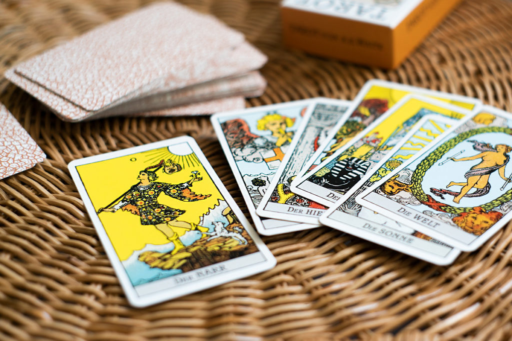 Tarot Karten aus der grossen Arkana